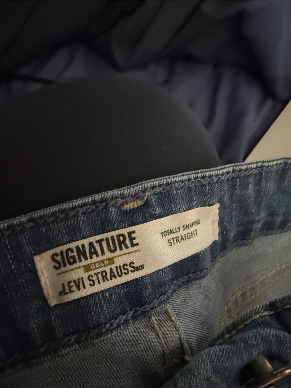 Levi's Straight Jeans - Blue Denim